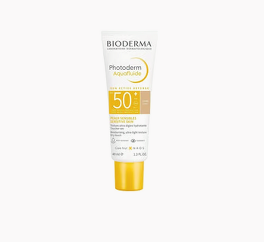 Bioderma Photoderm Aquafluide Spf 50 Tinted Sunscreen 40 Ml Golden