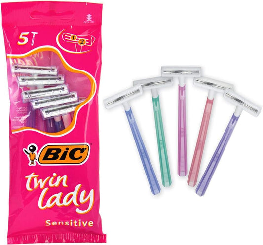 Bic Twin Lady Disposable Razors Sensitive Personal Care