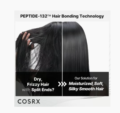 Cosrx Peptide 132 Hair Bonding Oil Serum Travel Size Keratin Treatment