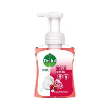 Dettol Hand Soap Foam Rose Cherry Gentle And Effective Hand Hygi…