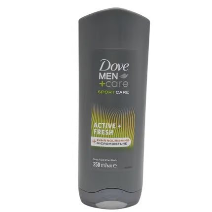 Dove Men+Care Sport Care Active & Fresh Body, Face & Hair Wash 2