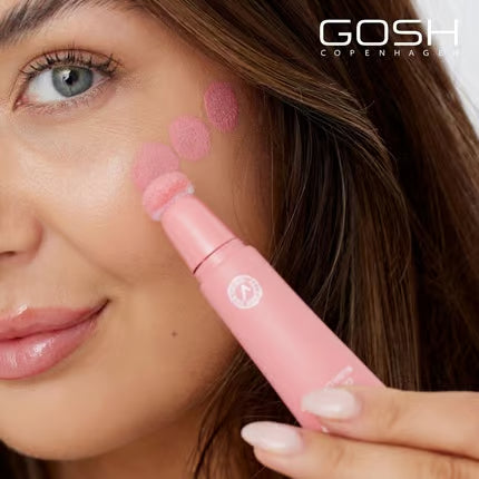 GOSH Cream BLUSH-UP Matte Blush Stick for Defined Facial Feature