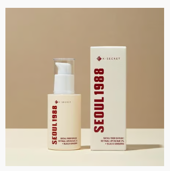 K-Secret Ksecret Seoul 1988 Serum Retinal Liposome 2% Black Ginseng 30ml
