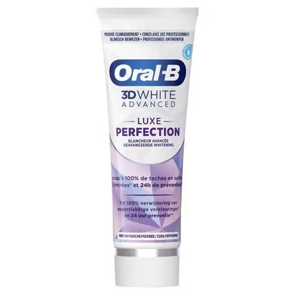 Oral-B 3D White Advanced Luxe Perfection Whitening Toothpaste 75ml