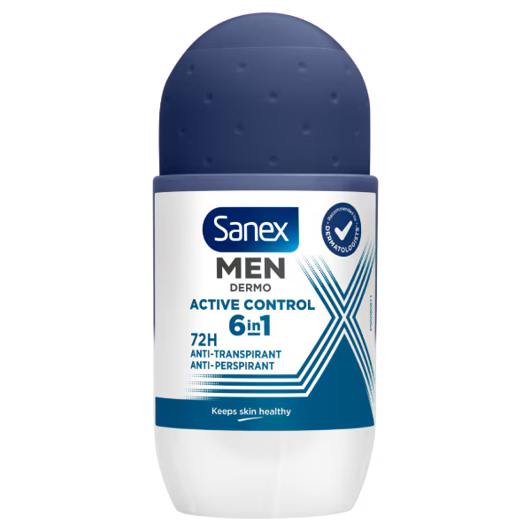 Sanex Dermo Active Control Roll-On Deodorant Anti-Perspirant til Mænd