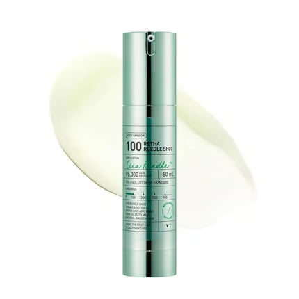 VT Cosmetics Reti-A Reedle Shot 100 Retinol Vitamin A Microneedling Serum