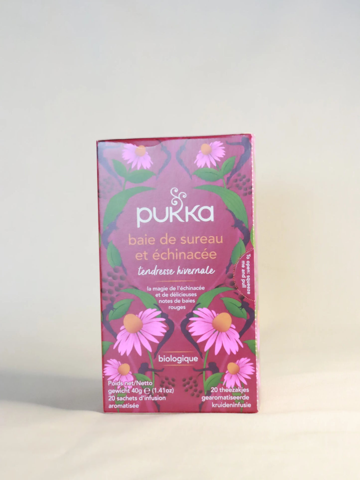 Pukka Elderberry & Echinacea Tea By Pukka